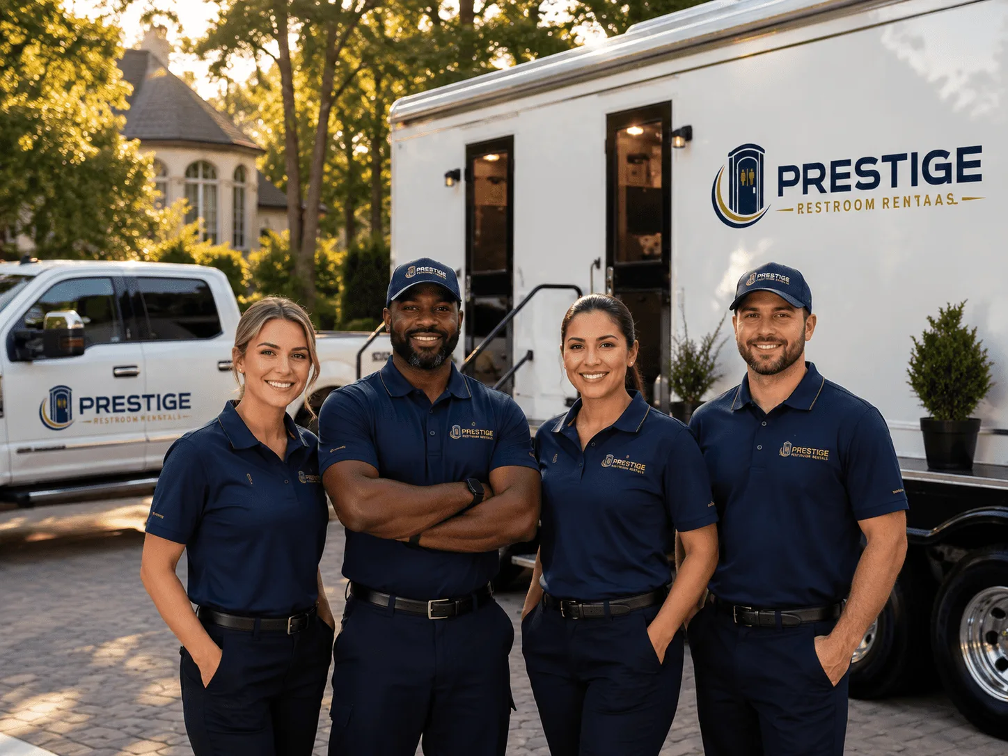 Trusted Luxury Portable Restrooms company in Mitchell, IN